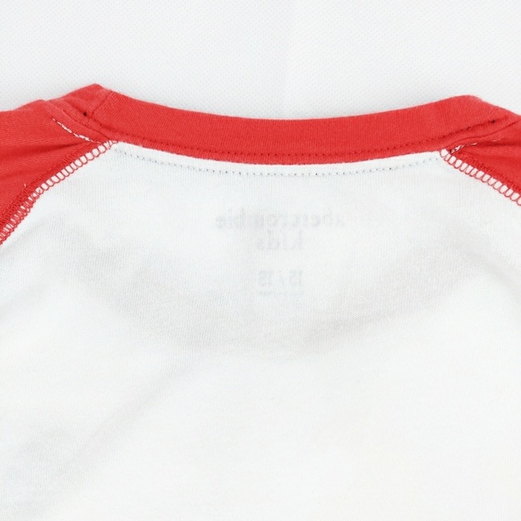 Abercrombie and Fitch Kids boys baseball tee top - Picture 8 of 8
